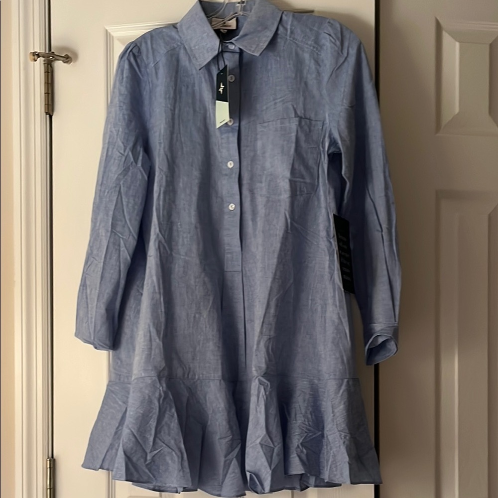 Tuckernuck Chambray Shirt Dress NWT